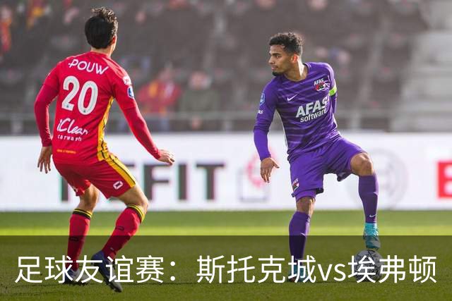 足球友谊赛：斯托克城vs埃弗顿
