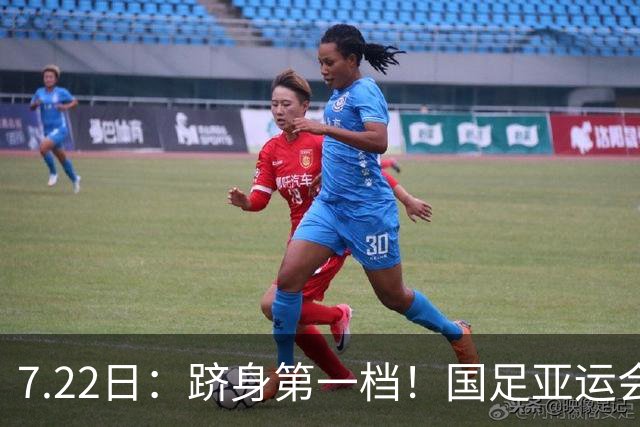 7.22日：跻身第一档！国足亚运会上上签分组，泰国+菲律宾+科威特，冲八强